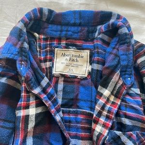 Abercrombie XS flannel